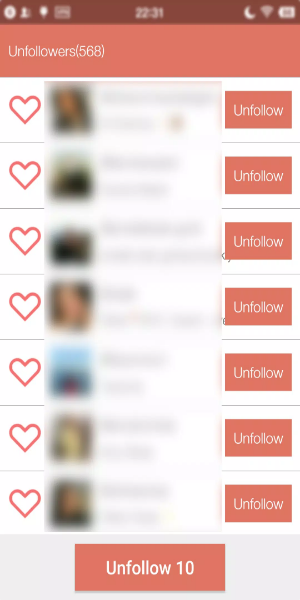 Unfollower Plus - Non followers & Following应用截图第1张