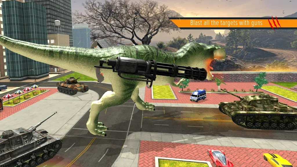Dinosaur Battle Simulator Captura de tela 3