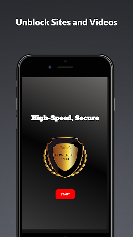 Powerfull  VPN Captura de tela 3