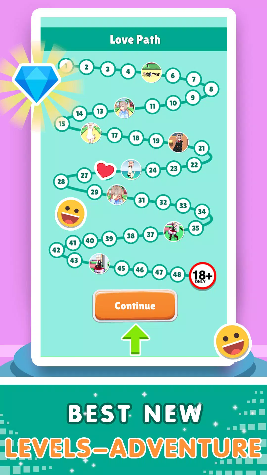 Flirt up - dress up hotties Screenshot 2