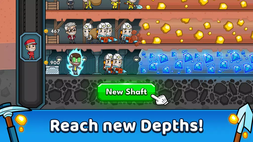 Idle Miner Tycoon: Gold & Cash應用截圖第2張