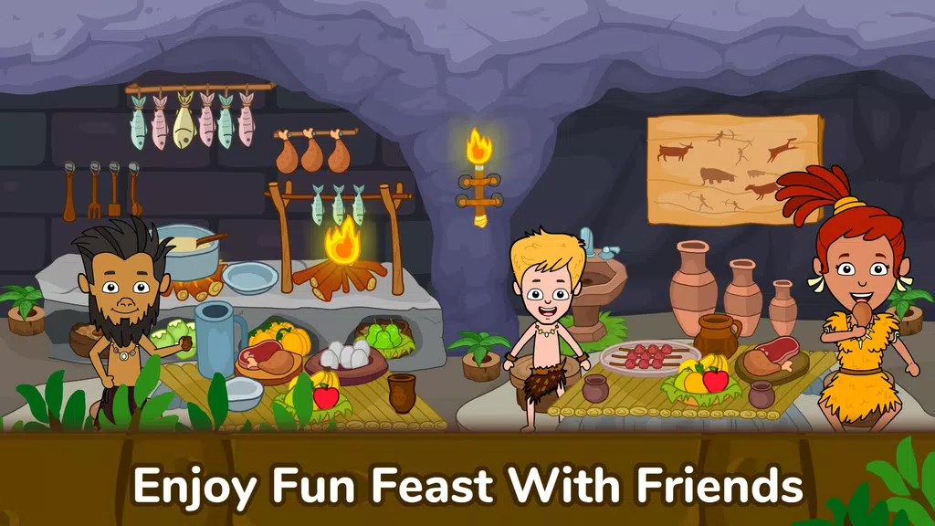 Caveman Games World for Kids Tangkapan skrin 2