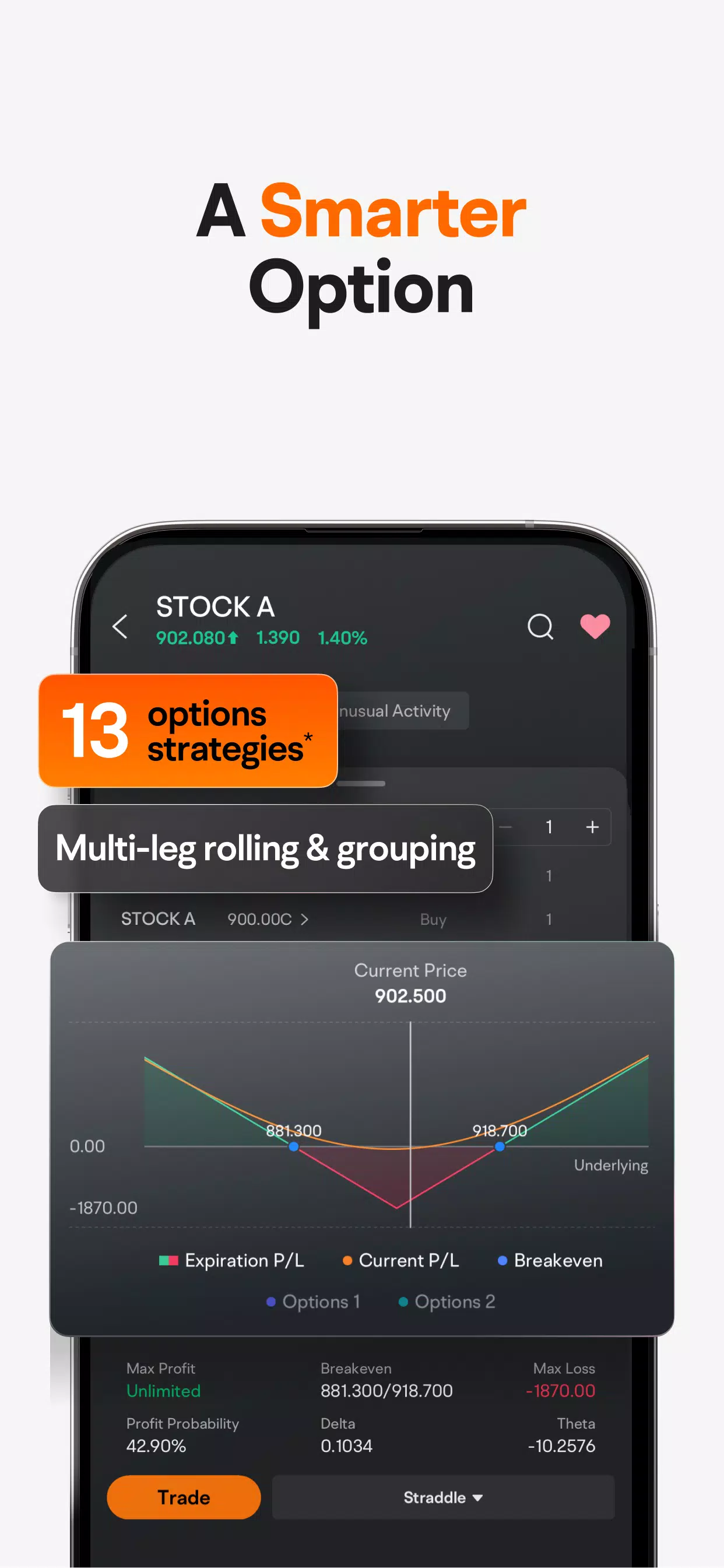 moomoo: options & stocks Captura de pantalla 1