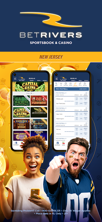 BetRivers Casino NJ Screenshot 1