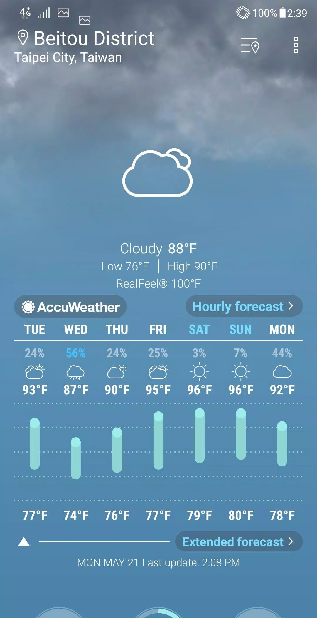 ASUS Weather 스크린샷 1