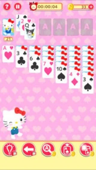 Hello Kitty Solitaire Screenshot 2