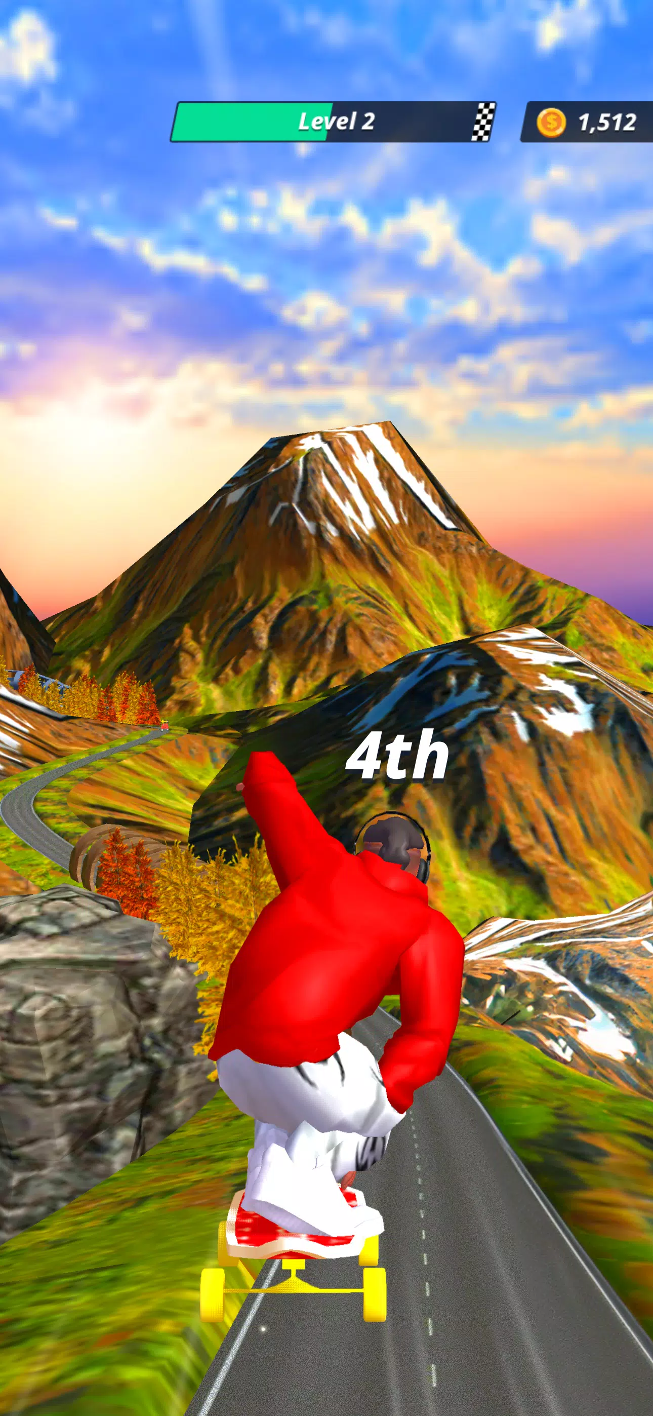 Schermata Downhill Racer 4