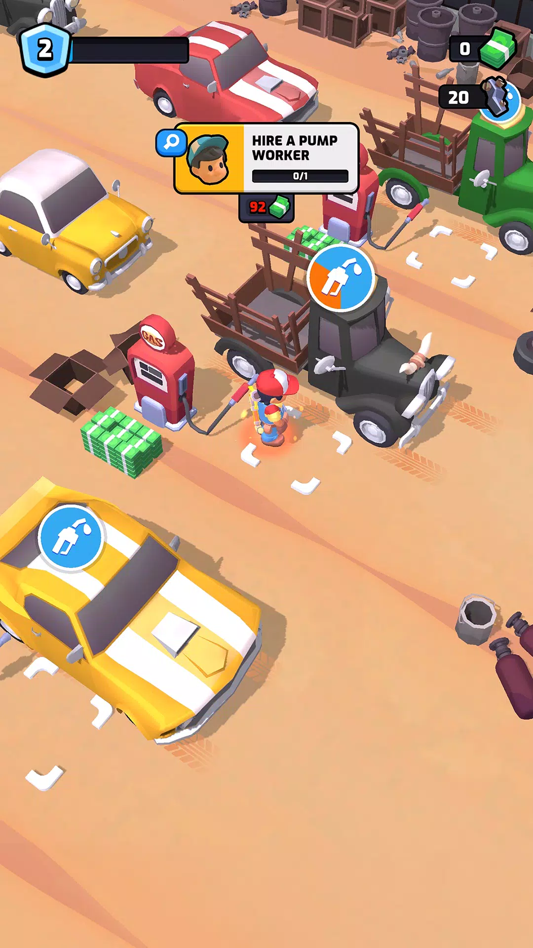 Gas Station Simulator Tycoon Ảnh chụp màn hình 4