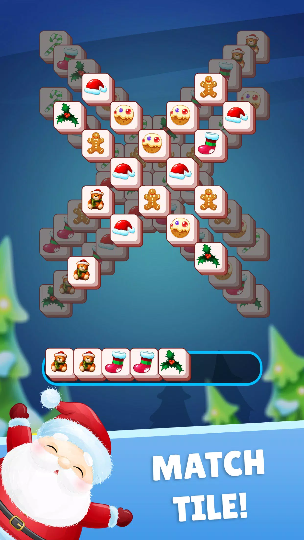 Christmas Mahjong Zrzut ekranu 1