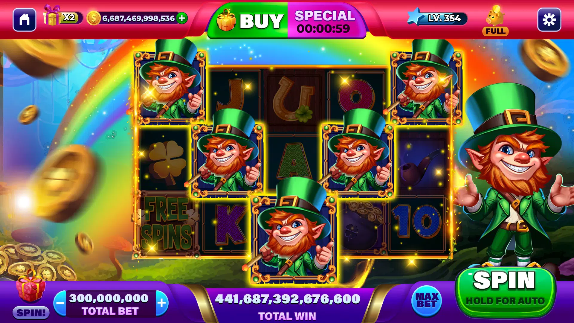 Clover Slots Epic Casino Games স্ক্রিনশট 1