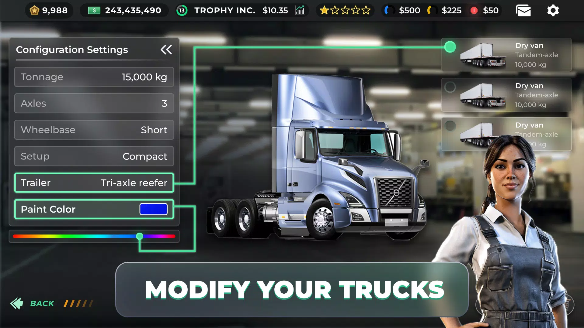 Truck Manager ภาพหน้าจอ 4