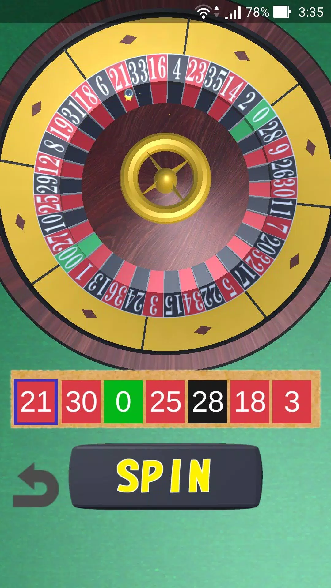 Roulette Wheel স্ক্রিনশট 2