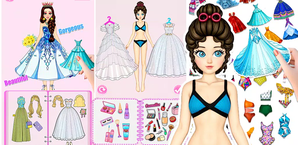 Paper Doll: Dress Up DIY Game Ekran Görüntüsü 1