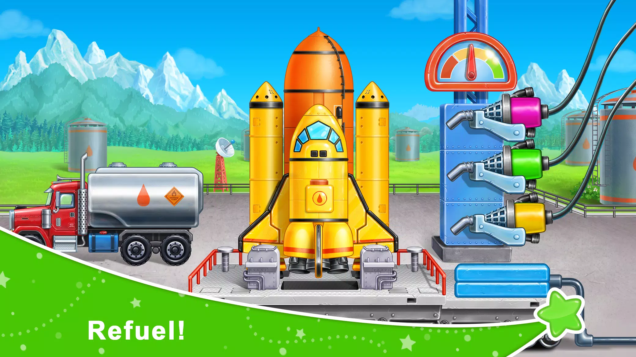 Rocket 4 space games Spaceship ภาพหน้าจอ 2