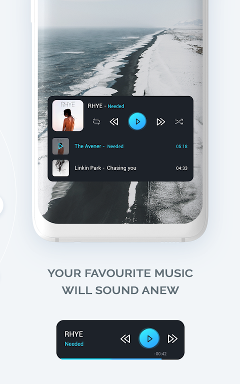 Audio Widget Pack ภาพหน้าจอ 4