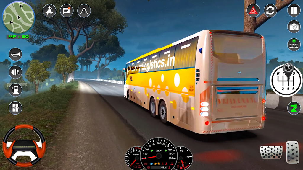 Euro Bus Transport: Bus Games Schermafbeelding 3