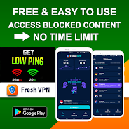 Fast VPN Proxy - Fresh VPN Ekran Görüntüsü 1