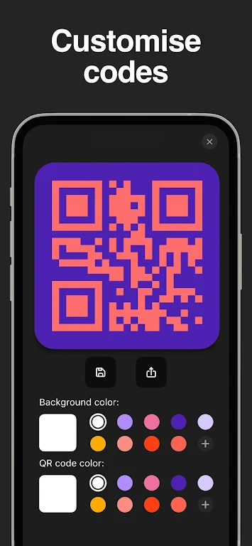 QR code Scanner & Creator スクリーンショット 2