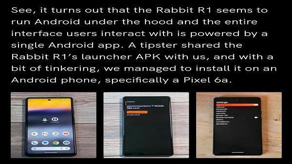 Rabbit R1 launcher apk