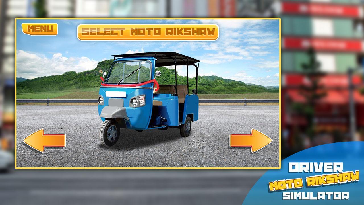 Driver Moto Rikshaw Simulator Ảnh chụp màn hình 2