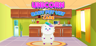 Unicorn Baby Pet Vet Care Game スクリーンショット 2