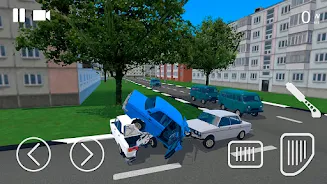 Russian Car Crash Simulator Ảnh chụp màn hình 1