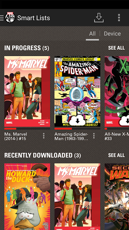 Marvel Comics应用截图第2张