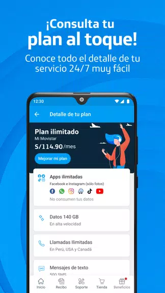 Mi Movistar Perú Tangkapan skrin 3