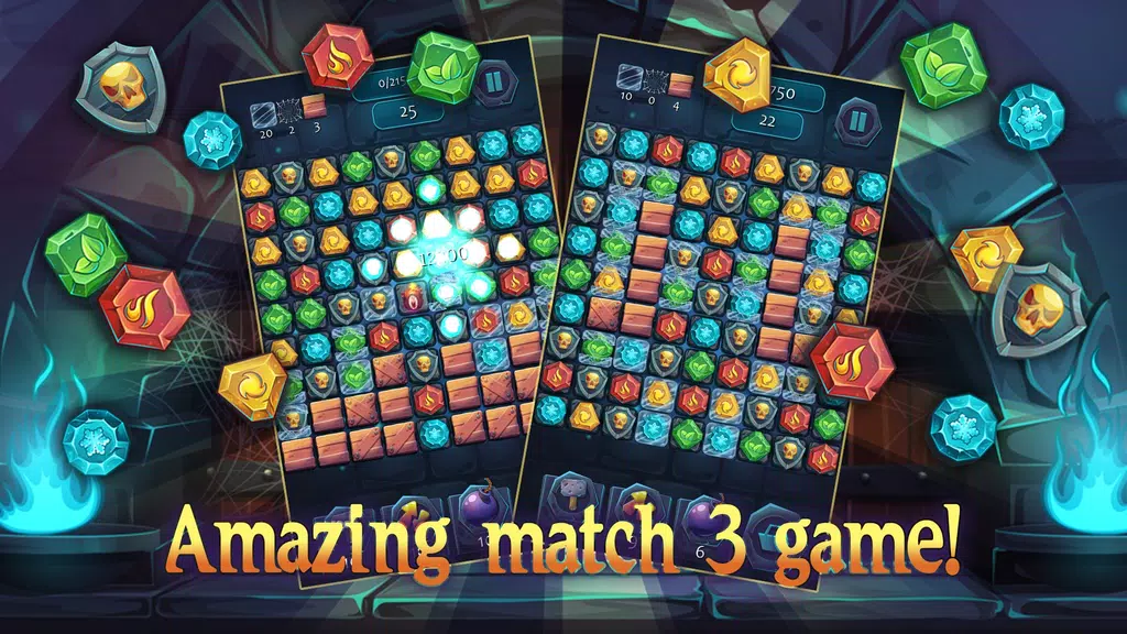 Secrets of the Castle Match 3 スクリーンショット 1