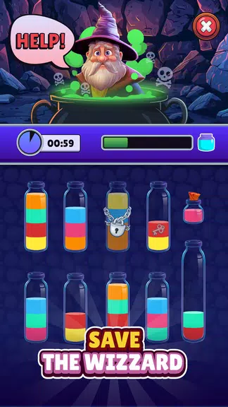 Magic Sort: Water Sort Puzzle Tangkapan skrin 3