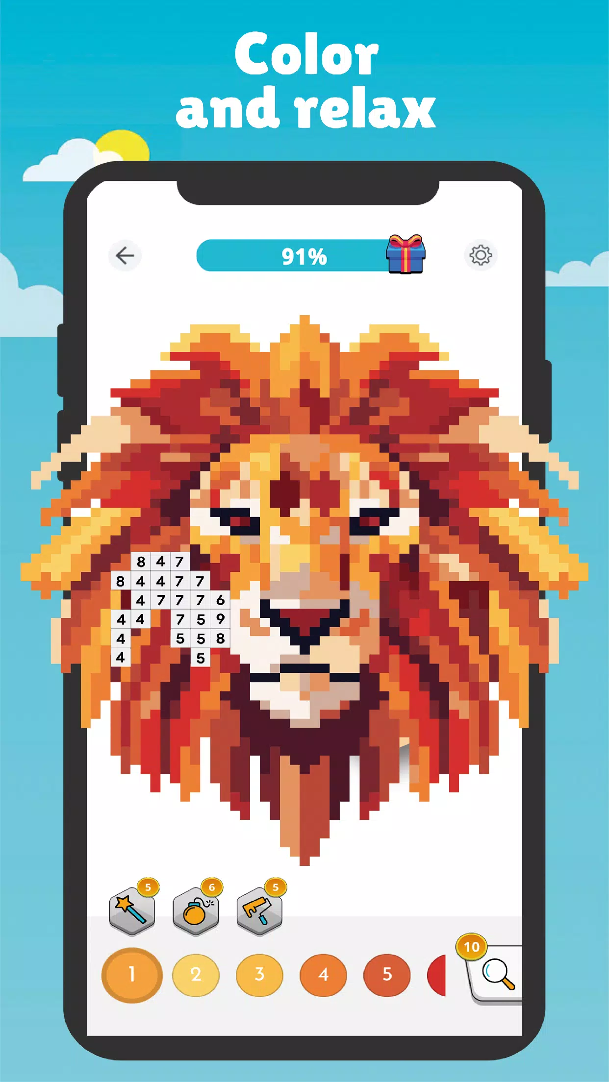 So Pixel Art : Color By Number स्क्रीनशॉट 1