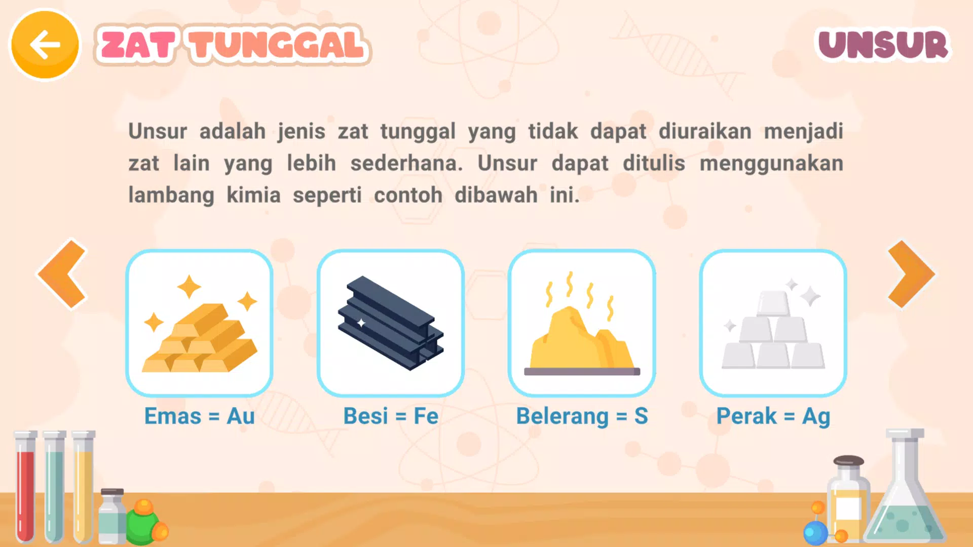 Zat Tunggal dan Campuran Screenshot 4
