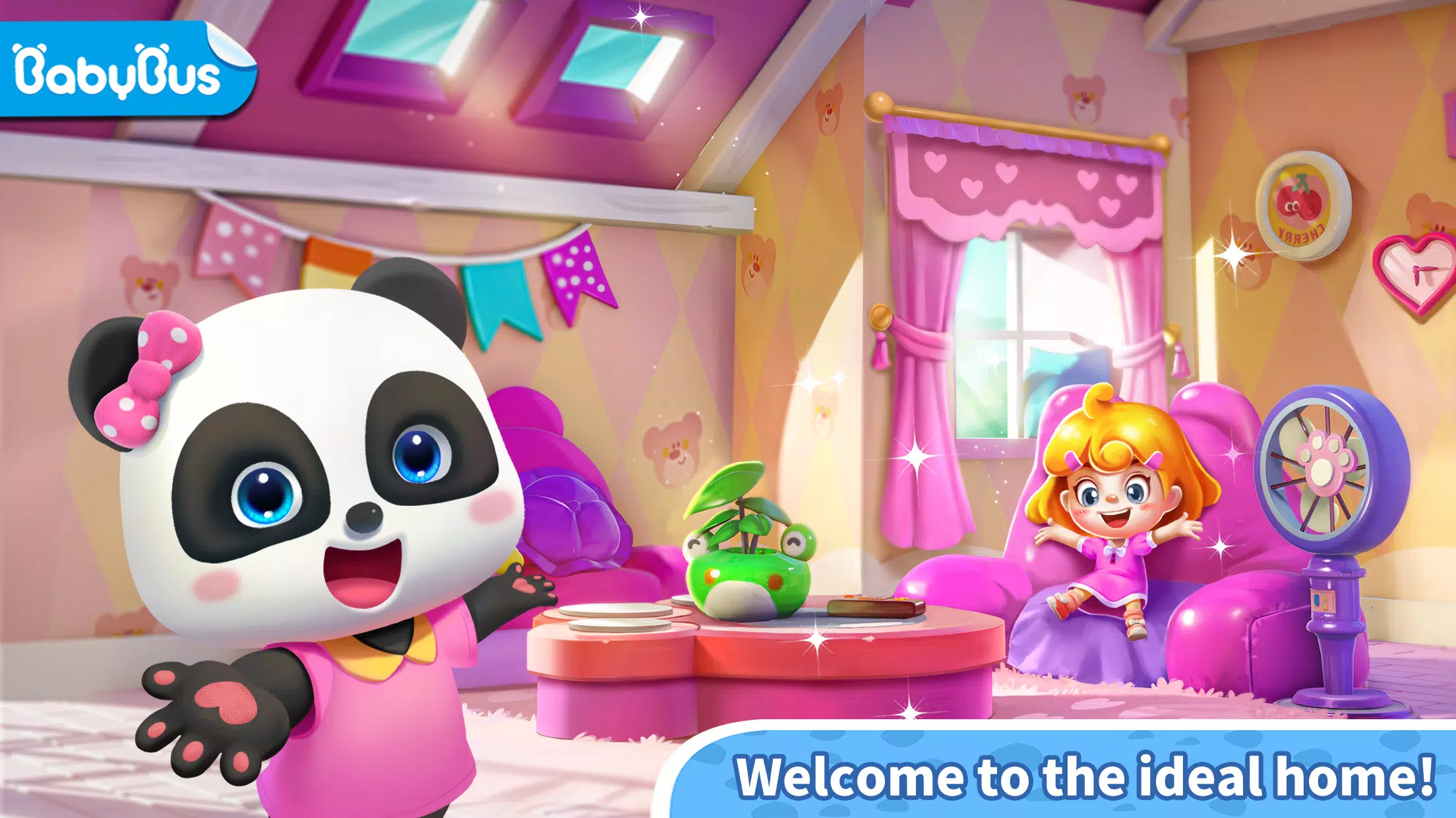 Panda Games: Town Home スクリーンショット 1