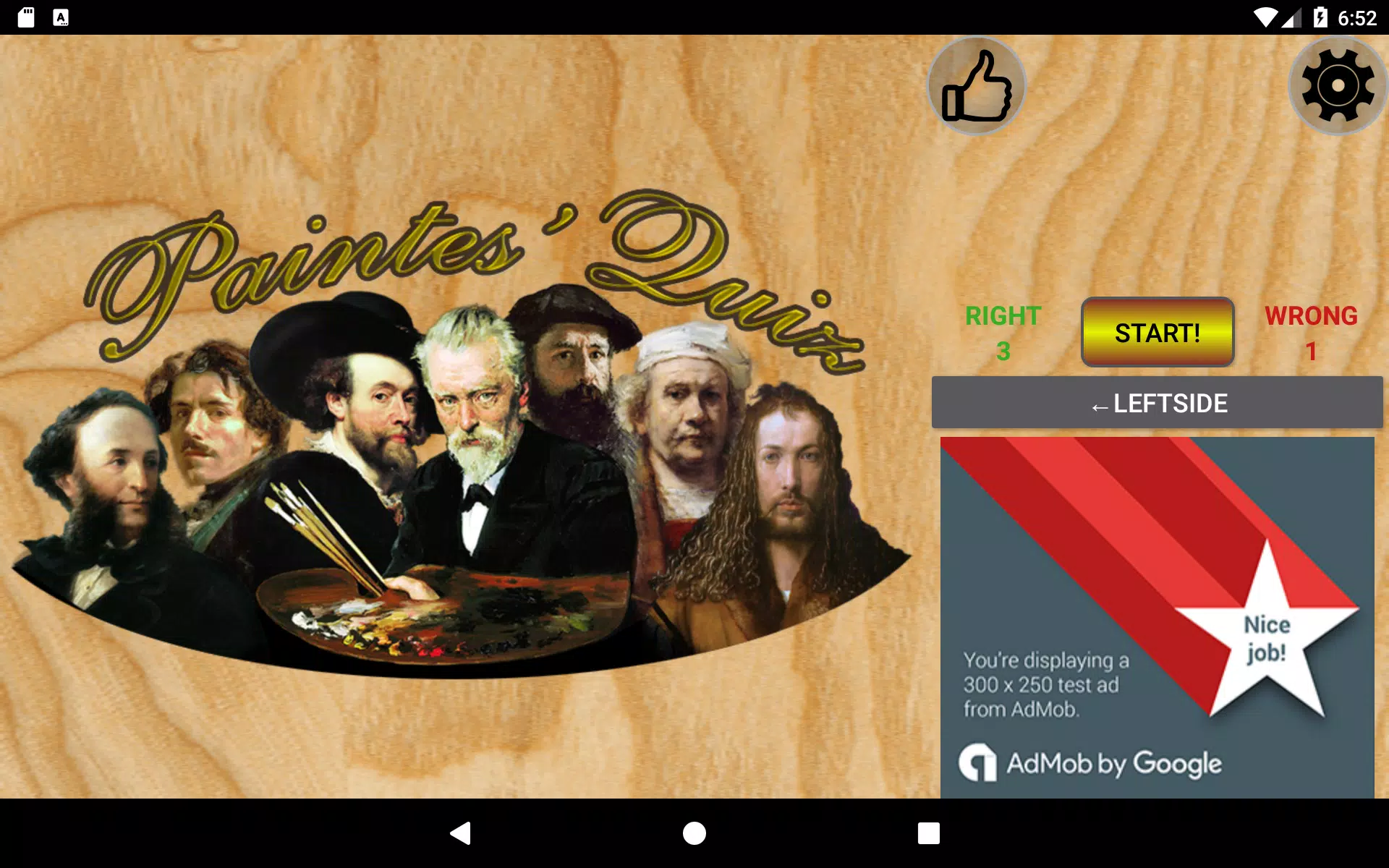 Painters Quiz Screenshot 4