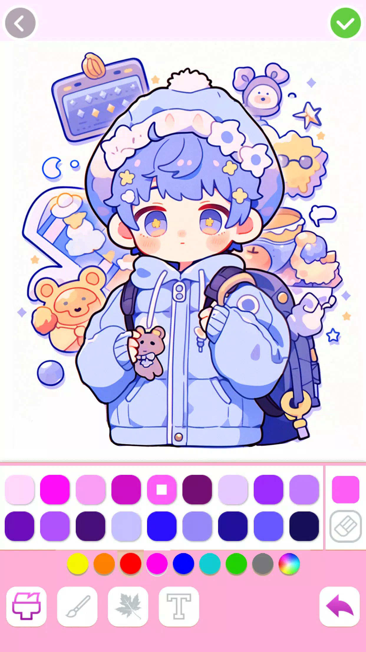 Cute Drawing : Anime Color Fan Screenshot 2