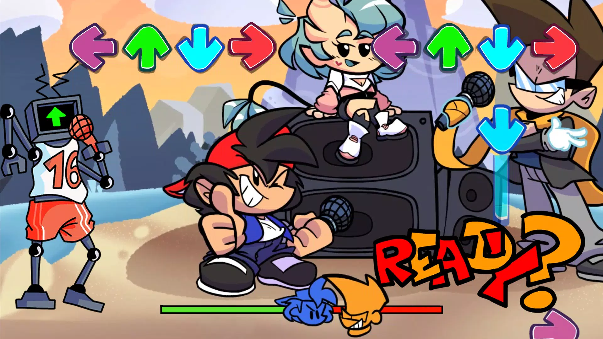 FNF Battle Beat : Full Mod Screenshot 3