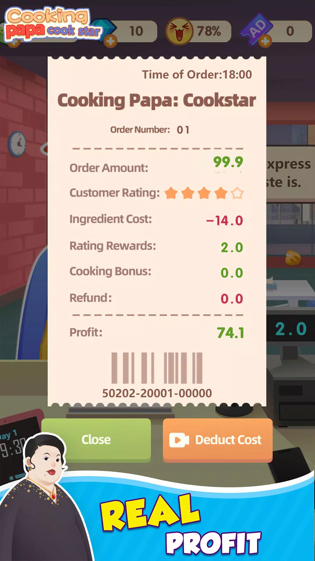 Cooking Papa:Cookstar Screenshot 2