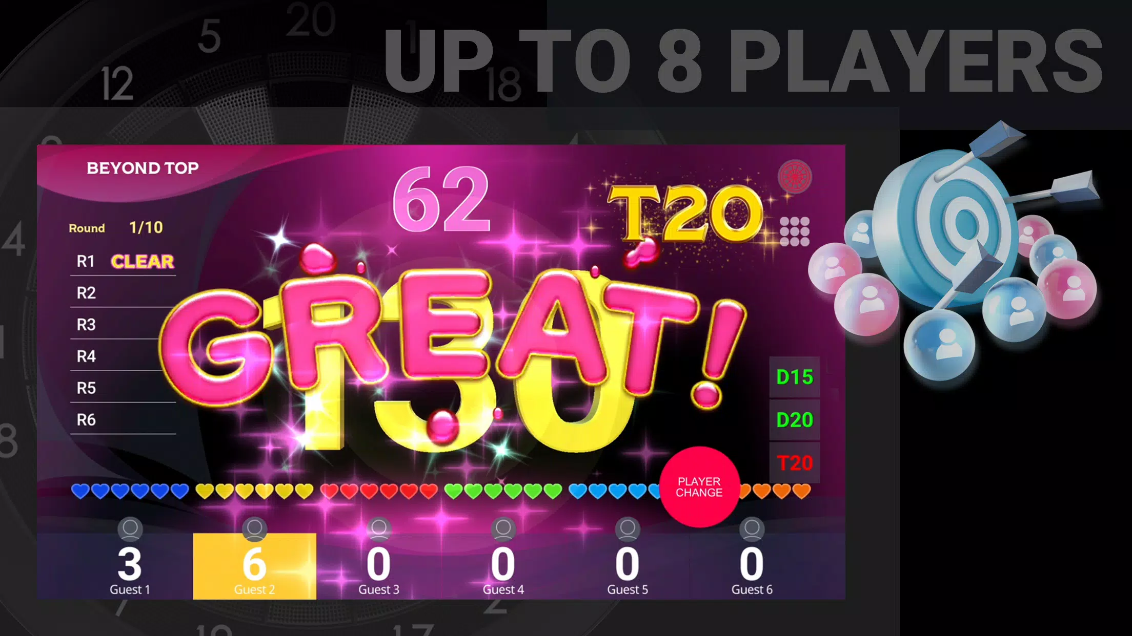 Schermata GranBoard 3