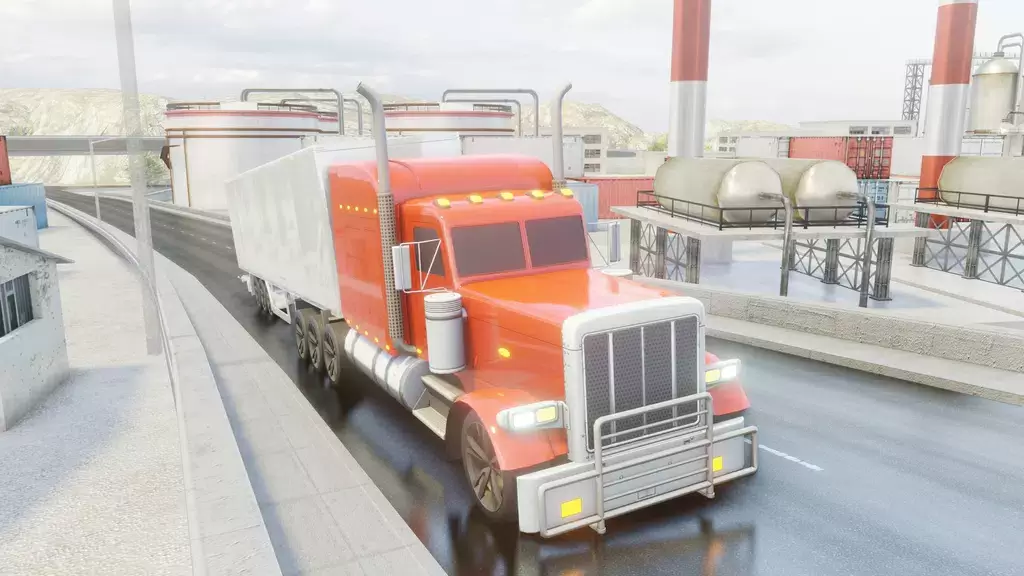 Usa Truck Simulator Car Games應用截圖第3張