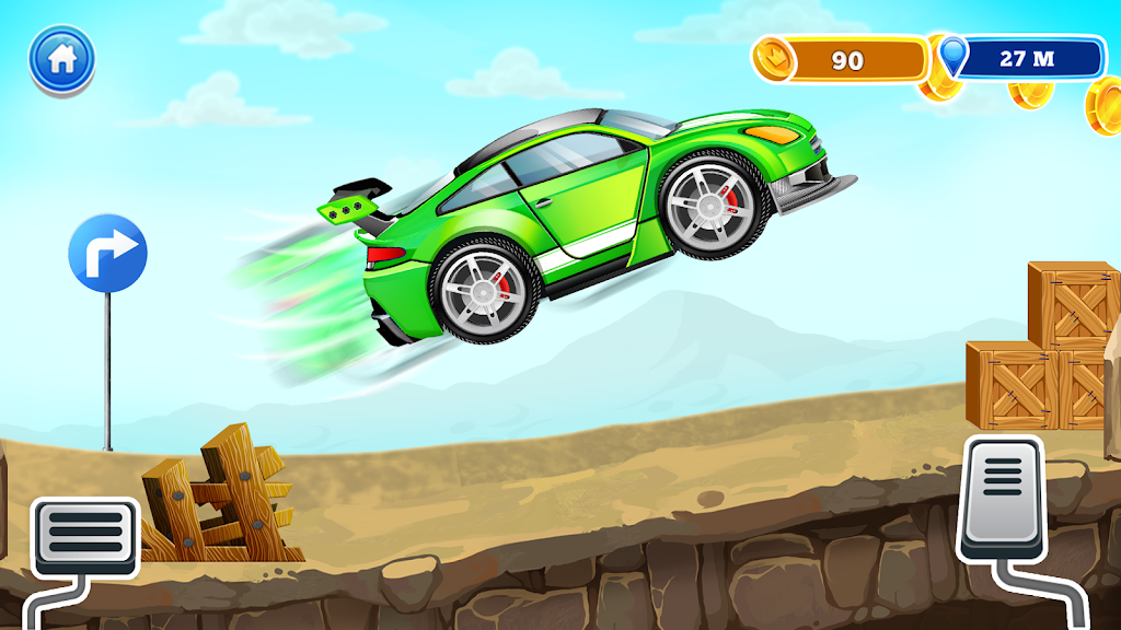 Uphill Races Car Game For Boys スクリーンショット 3