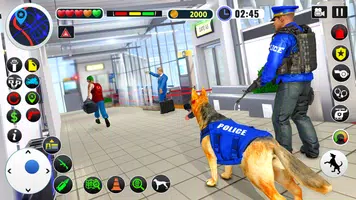 US Police Dog Games : Airport Crime Police Games Capture d'écran 2