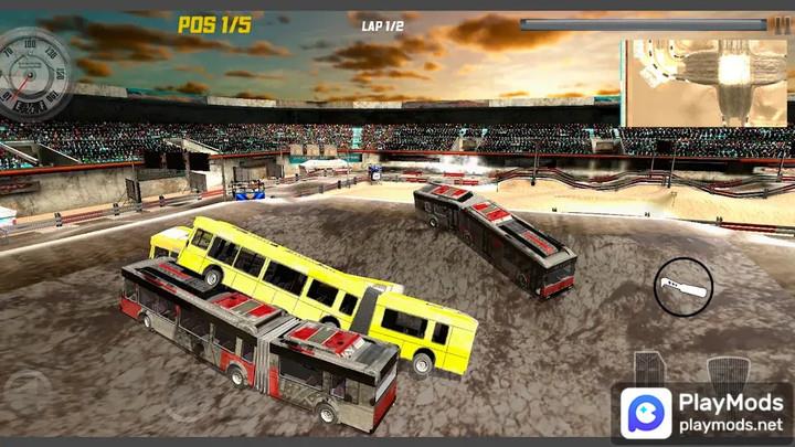 Long Bus Derby Battle Forever Screenshot 3