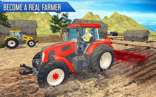 Tractor Farming Games 3D Schermafbeelding 3