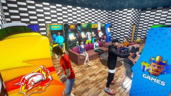 Internet Arcade Cafe Simulator ဖန်သားပြင်ဓာတ်ပုံ 4