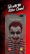 Killer Clown Simulated Call स्क्रीनशॉट 2