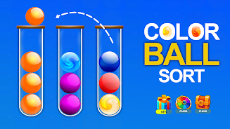 Color Ball Sort Puzzle Game 3D Screenshot 2