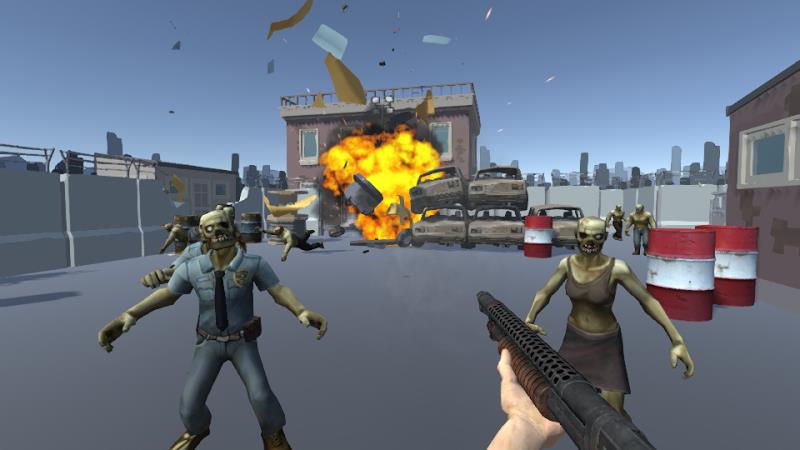 Zombie Shooting 3D Offline Screenshot 2