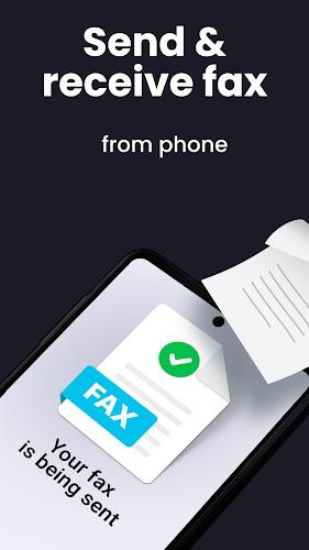 FAX app: envoyer un fax Capture d'écran 1