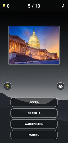 Capitals of the World - Quiz 1 Screenshot 4