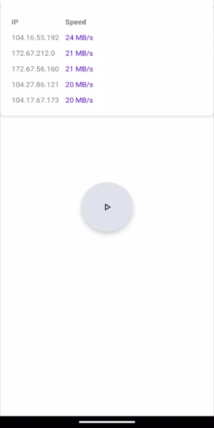 Cloudflare Speed Test 스크린샷 2
